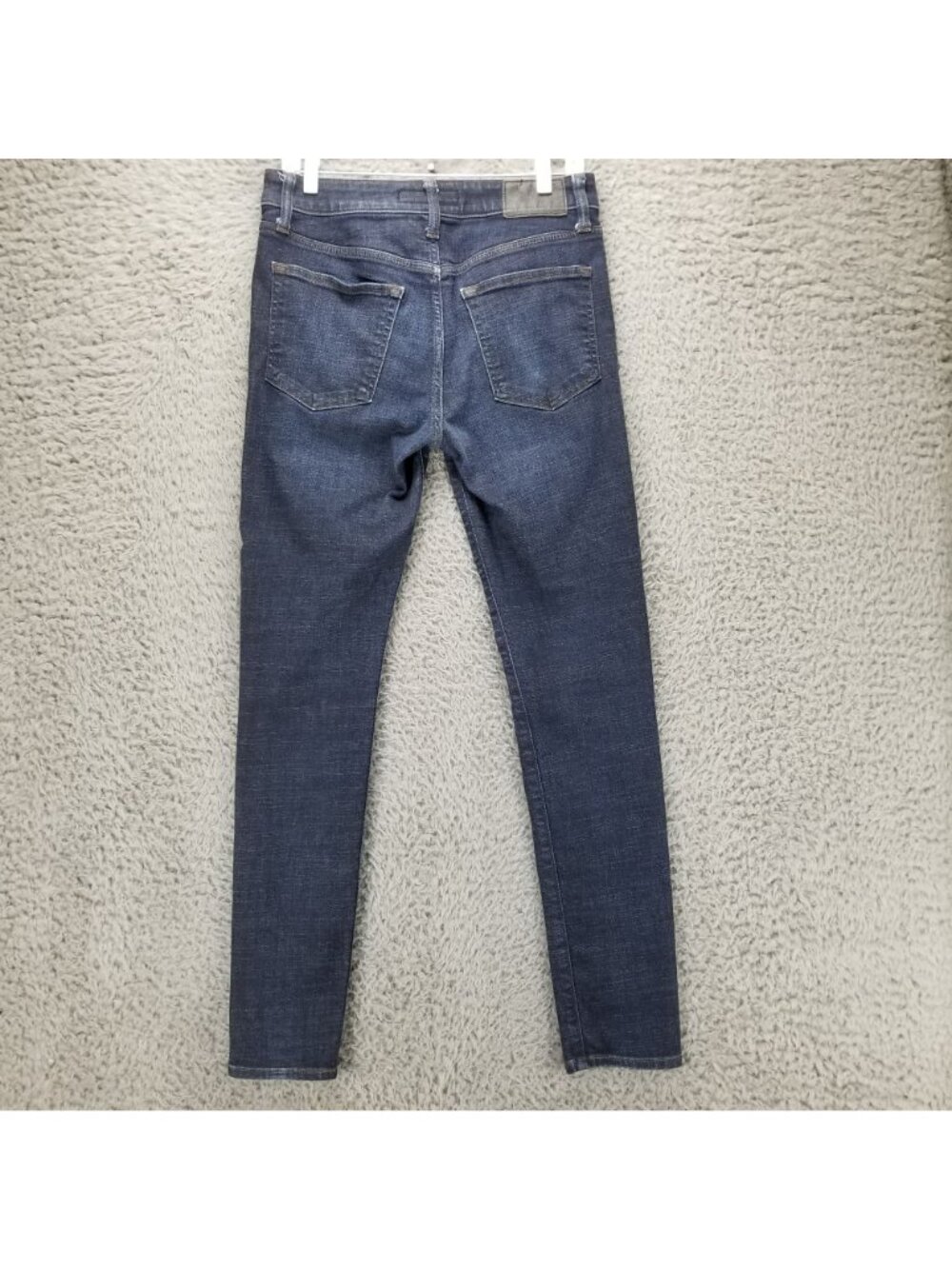 Express Jeans Mens 30x32 Blue Skinny Hyper Stretch Denim - Picture 9 of 15